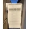 Cream - Custom cut in 48 hours slat Screens or Fences PER SQM