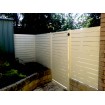 Cream - Custom cut in 48 hours slat Screens or Fences PER SQM