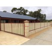 Cream - Custom cut in 48 hours slat Screens or Fences PER SQM
