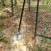 Stays for Chain Mesh fence - PICKUP Posts CHainlink Chain Link