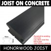138mm Honorwood SOLID COMPOSITE DECKING  - HAMPTONS White  - Per Lineal Metre