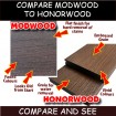 138mm Honorwood SOLID COMPOSITE DECKING  - HAMPTONS White  - Per Lineal Metre
