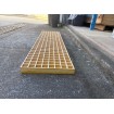 FRP Walkway or Stair Treads PICKUP PRICE Anti Slip Resin Fiberglass 1220mm x 310mm 12x12 Yellow Grit Stairs