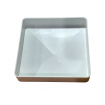 PVC Post Caps 10x Pack 4" Fencing Slimline Cover 100x100 Posts white Hamptons